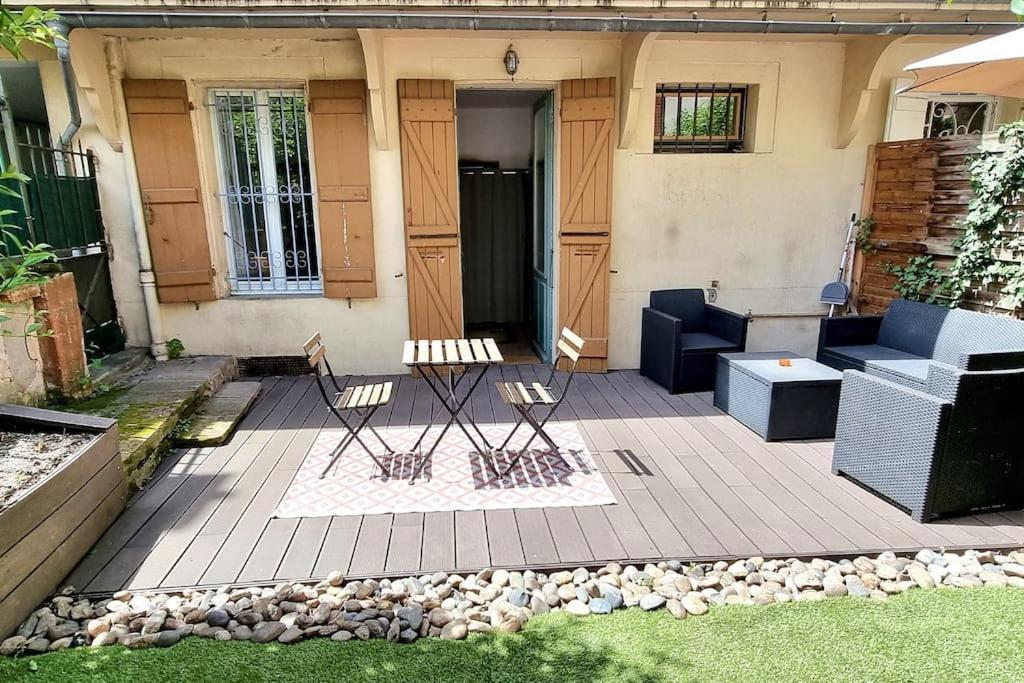 T2 Cosy & Garden - Hypercentre - Gare - Wifi Lägenhet Toulouse Exteriör bild